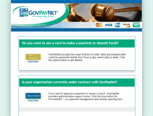 Tablet Screenshot of govpaynow.net