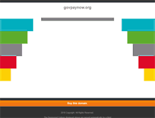 Tablet Screenshot of govpaynow.org
